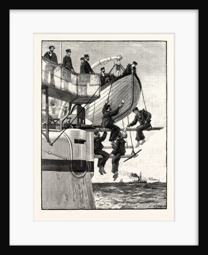 Their Sweetheart's Toilet Re-Painting a Man-of-War on Nearing Port after a Cruise by Anonymous