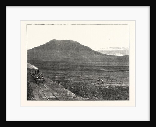 The Extension of the Natal Railway to Charlestown Majuba Hill: The Line at the Foot of Majuba Hill by Anonymous