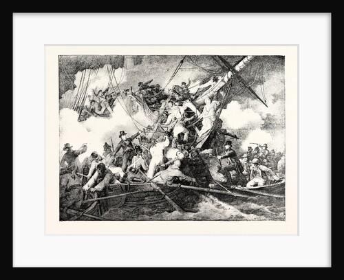 Cutting Out the French Corvette from the Bay of Camaret by Anonymous