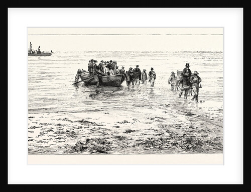 Arrival of Sir Henry and Lady Loch from the Mainland by Anonymous