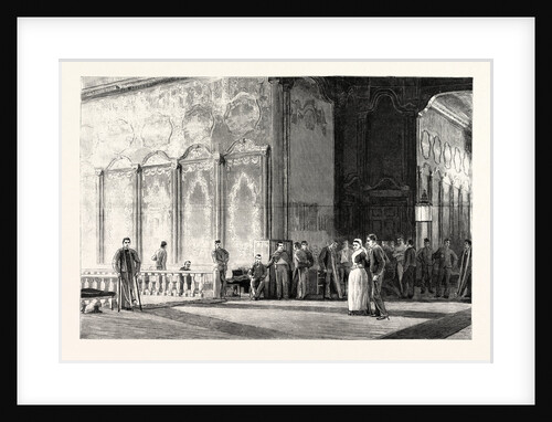 The British Occupation of Egypt the Citadel Hospital Cairo: Convalescents in Hospital Ward of Centre Division by Anonymous