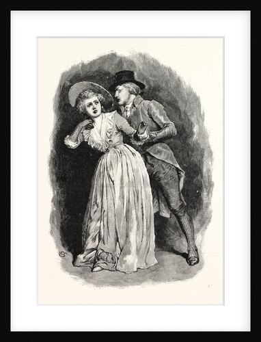 Laid His Arm Round the Girl's Neck and Kissed Her Twice Upon the Cheek by Anonymous