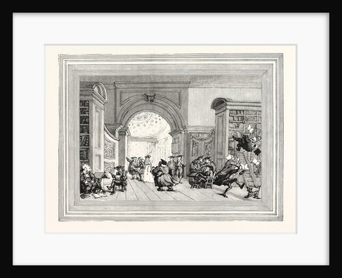 Inside View of the Cupola in the Public Library Cambridge by Anonymous