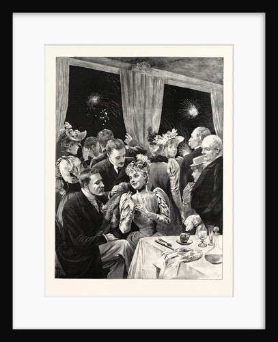 The Fireworks at the Crystal Palace by Anonymous