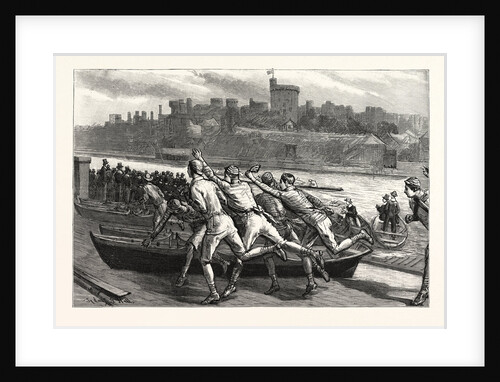 A Boy's Life at Eton: A Boat Race (House Fours) from Winter's Yard UK by Anonymous