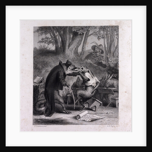 Reynard Teaching the Creed by Anonymous