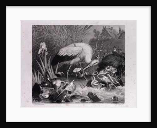King Stork and the Frogs by Anonymous