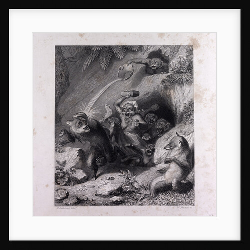 Isegrim and the Monkeys by Anonymous