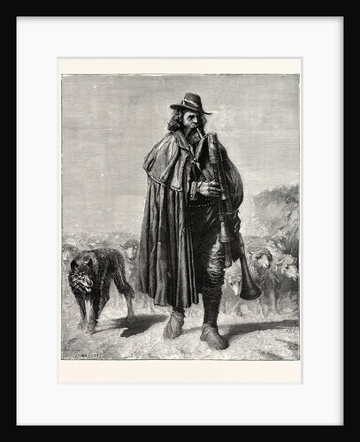 Shepherd of the Campagna by Anonymous