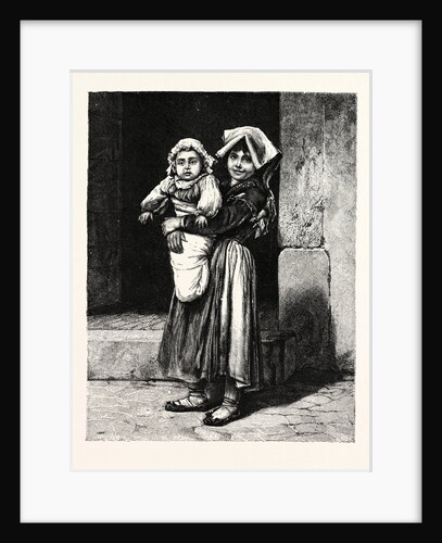 Peasant Children of the Campagna by Anonymous
