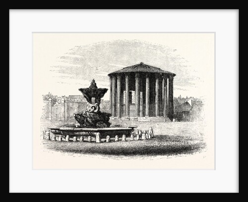 Temple of Vesta. Rome Italy by Anonymous