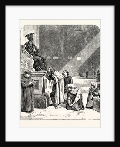The Statue of St. Peter. Rome Italy by Anonymous