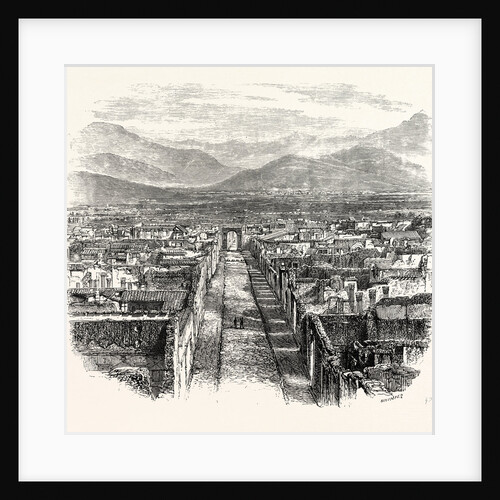 General View of Pompeii by Anonymous