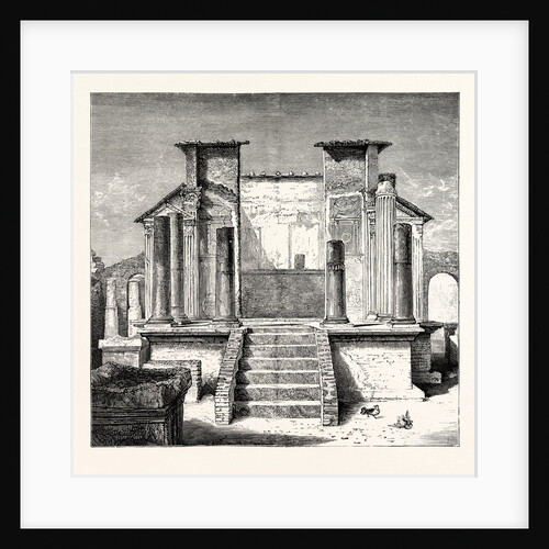 The Temple of Isis Pompeii by Anonymous