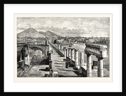 The Forum Pompeii by Anonymous