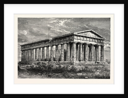 Temple of Neptune Paestum by Anonymous