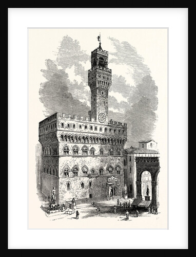 The Palazzo Vecchio by Anonymous