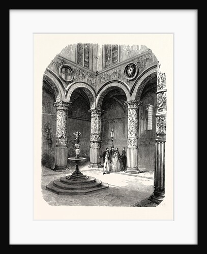 Court of the Palazzo Vecchio by Anonymous