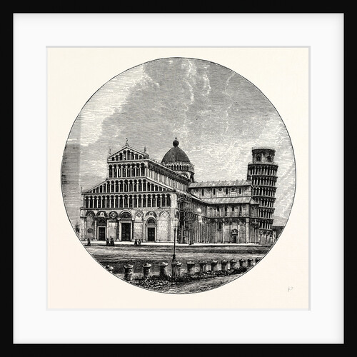 The Cathedral and Campanile Pisa by Anonymous