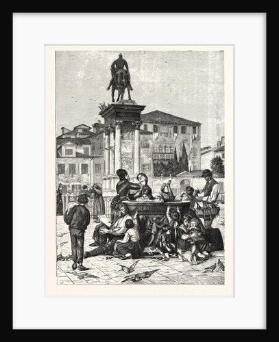 Statue of Bartolomeo Colleoni Venice by Anonymous