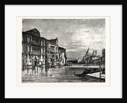 On the Grand Canal Venice by Anonymous