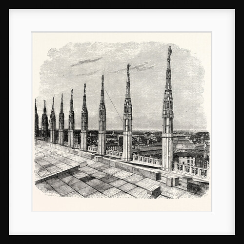 Pinnacles of Milan Cathedral by Anonymous