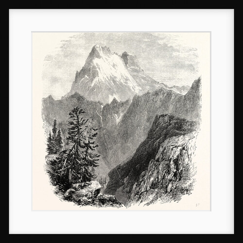 Monte Viso from the Head of the Val Pellice by Anonymous