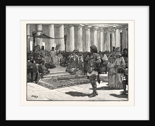 Caractacus Before Claudius by Anonymous