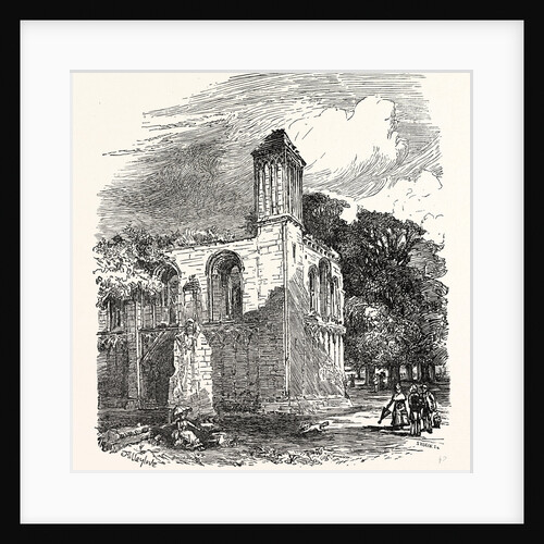 Glastonbury Abbey by Anonymous