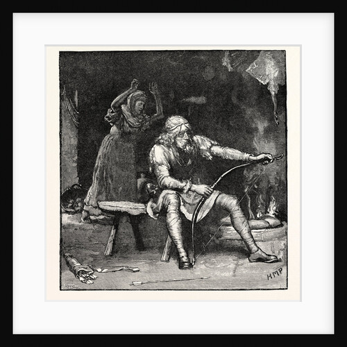 Alfred in the Neat-Herd's Hut by Anonymous