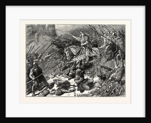 The Lady of the Mercians Fighting the Welsh by Anonymous