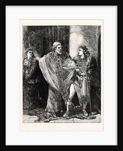 Dunstan Dragging Edwy from the Presence of Elgiva by Anonymous