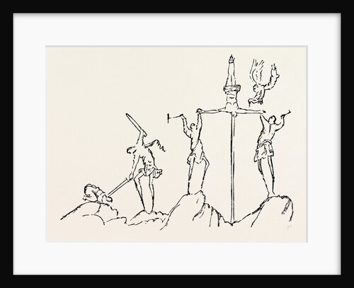 Drawing of the Crucifixion by Anonymous