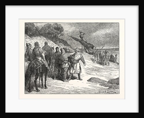 Harold Taken Prisoner by the Count of Ponthieu by Anonymous
