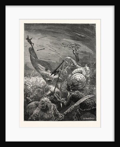 Death of Harold at the Battle of Hastings by Anonymous
