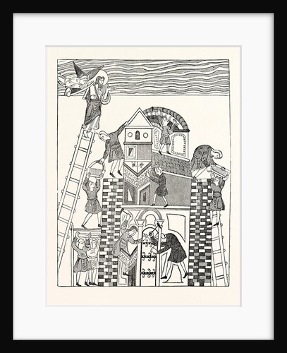 Building of the Tower of Babel by Anonymous