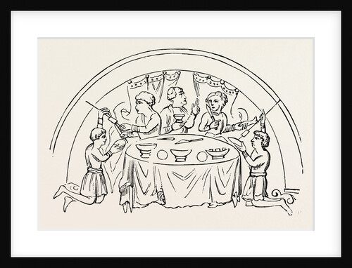English Dinner Party by Anonymous