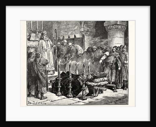 Fitz-Arthur Forbidding the Burial of William by Anonymous