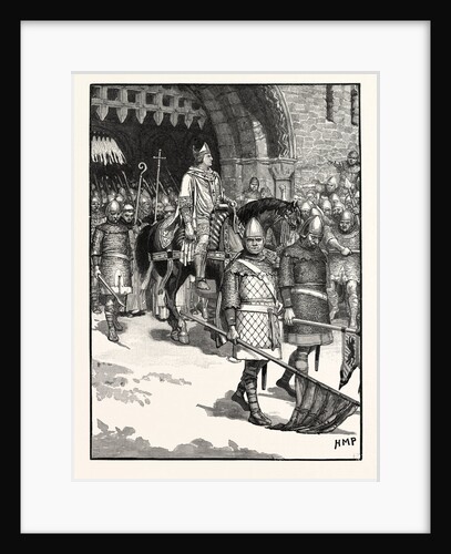 Departure of Bishop Odo from Rochester by Anonymous
