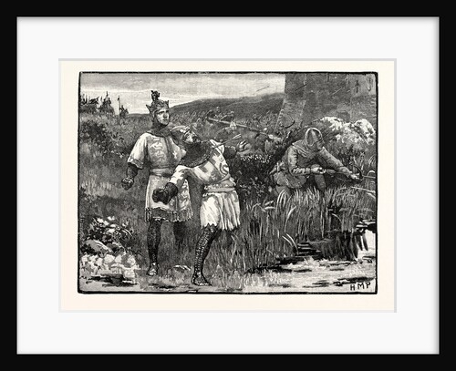 Heroism of St. Clair at the Siege of Bridgenorth Castle by Anonymous