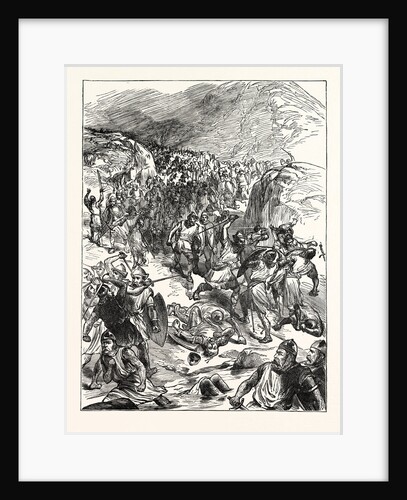 Repulse of the English at Corwen by Anonymous
