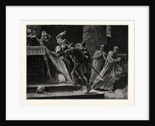 The Murder of Becket in Canterbury Cathedral by Anonymous