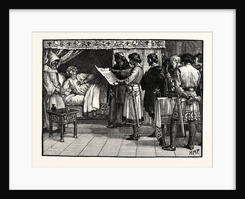 Henry Receiving the News of John's Treachery by Anonymous