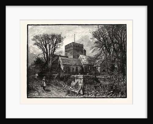 St. Clement's Sandwich Showing the Norman Tower. by Anonymous