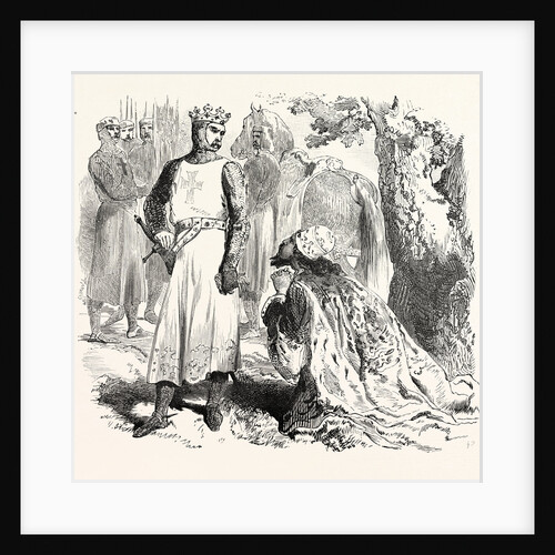 Isaac of Cyprus Begging for the Release of His Daughter by Anonymous