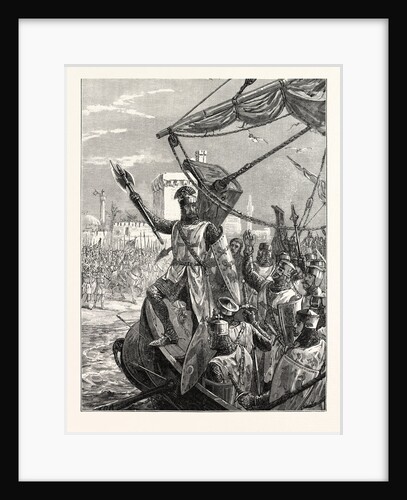 Richard Landing at Jaffa by Anonymous
