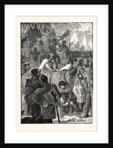 King John Signing the Great Charter by Anonymous