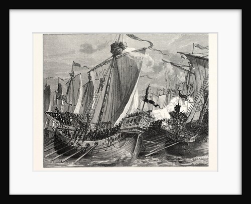 Defeat of the French Fleet in the English Channel by Anonymous