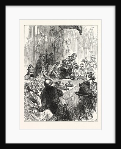 Banquet at the Marriage of Henry and Eleanor of Provence by Anonymous