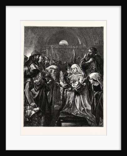 Edward Presenting His Infant Son to the Welsh by Anonymous